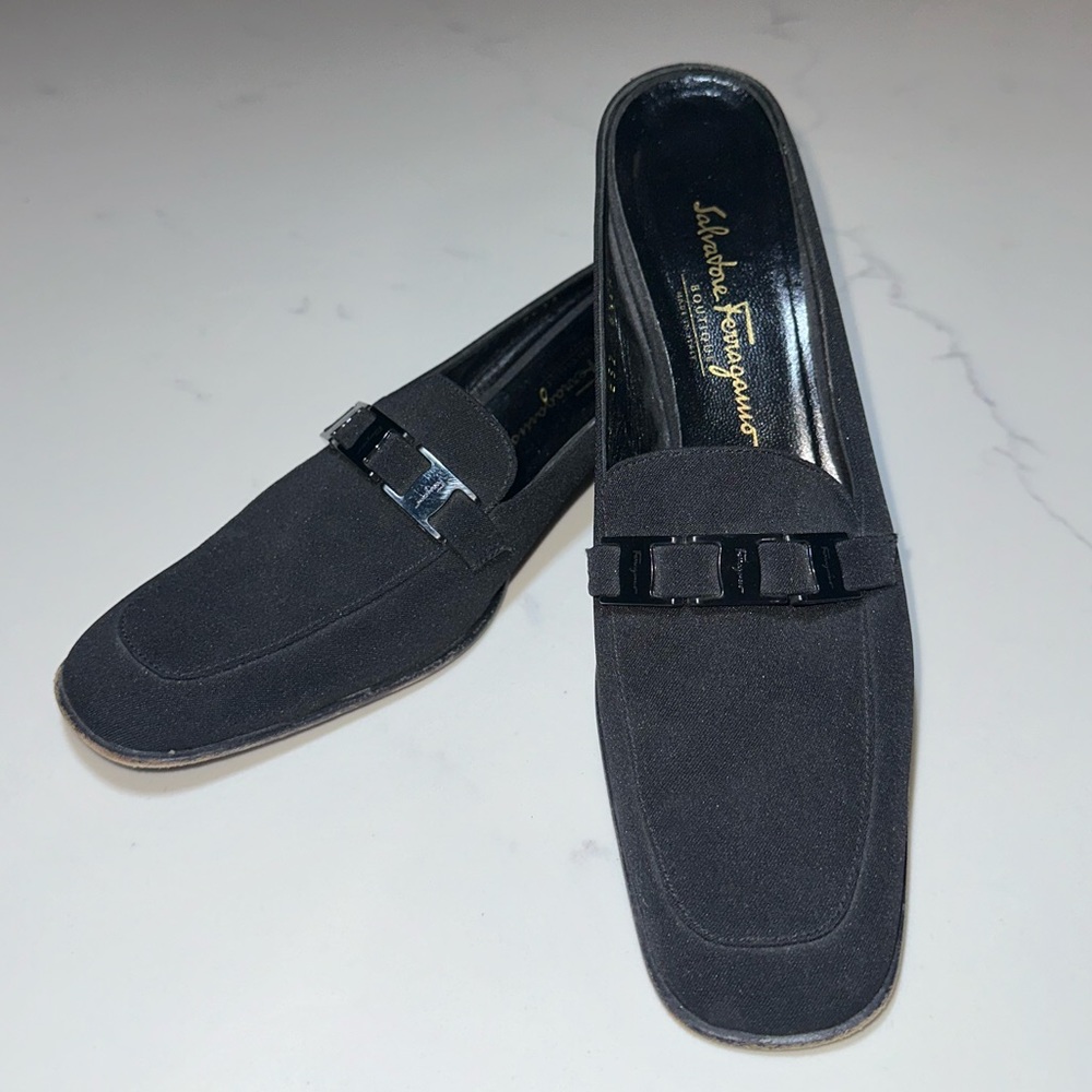 Salvatore Ferragamo - ‘Tourne’ Heeled Mule